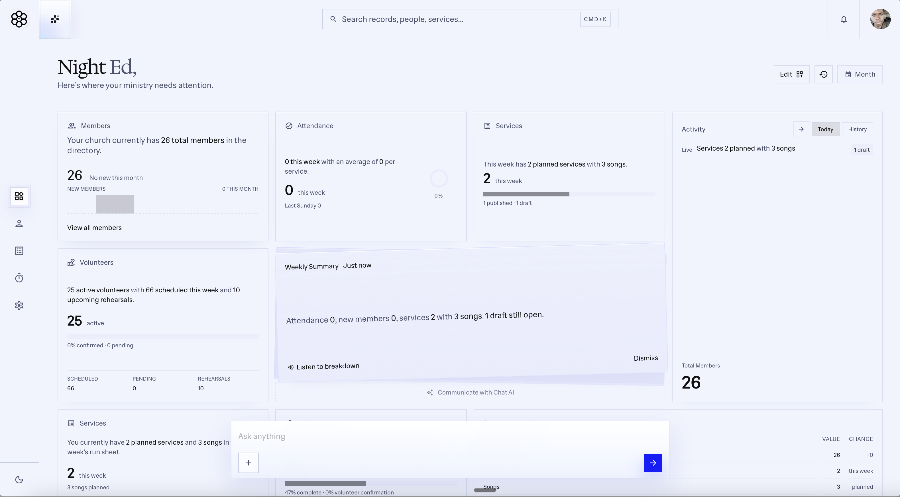 CHOS ministry overview preview